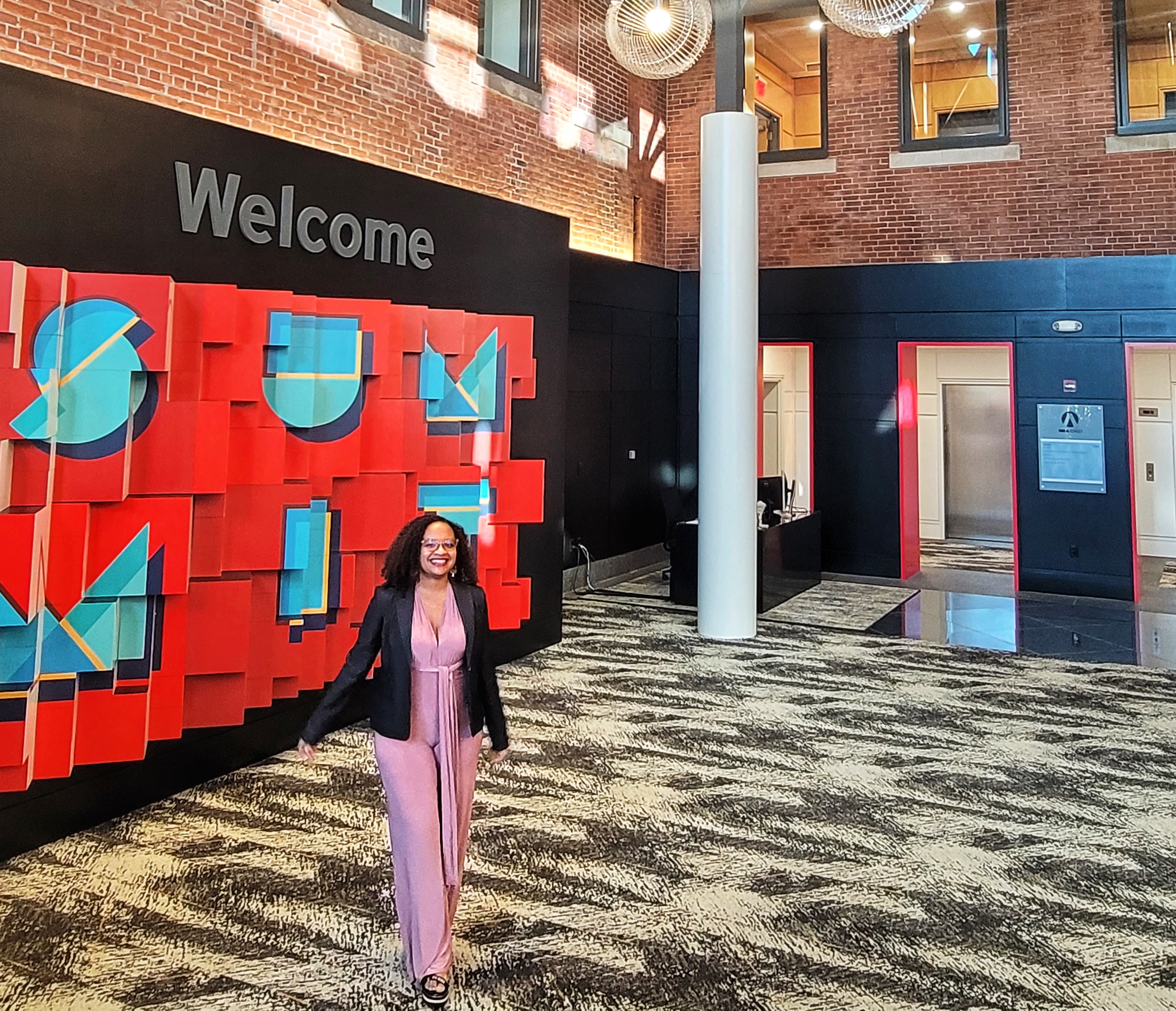 Quiana Berry at Red Hat headquarters